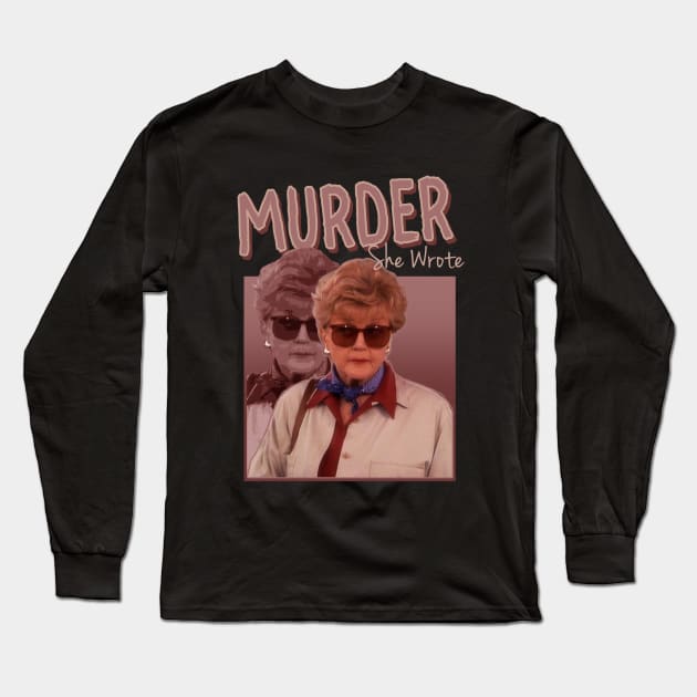 murder she Long Sleeve T-Shirt by nikalassjanovic